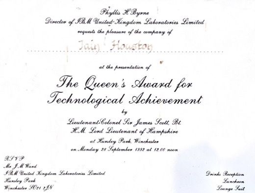 Queens Award (IBM) (#1)